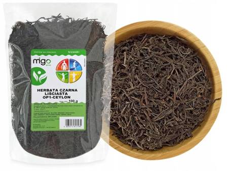 Herbata czarna liściasta Ceylon OP1 - 100g